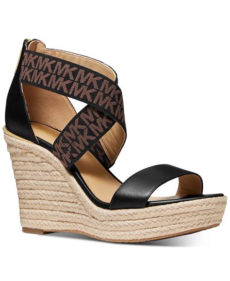 Michael Michael Kors Women's Prue Espadrille Wedge Sandals